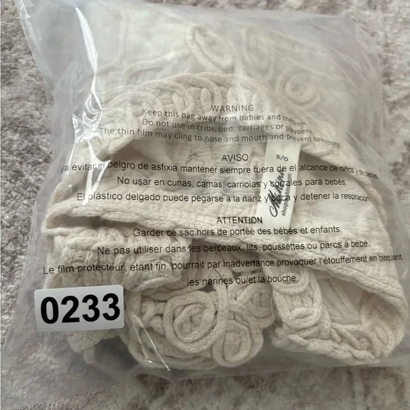 Mahina Boutique Crochet Sleeveless Crop Top O/S Small - Picture 16 of 16